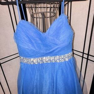 City Studio Vibrant Blue Dress